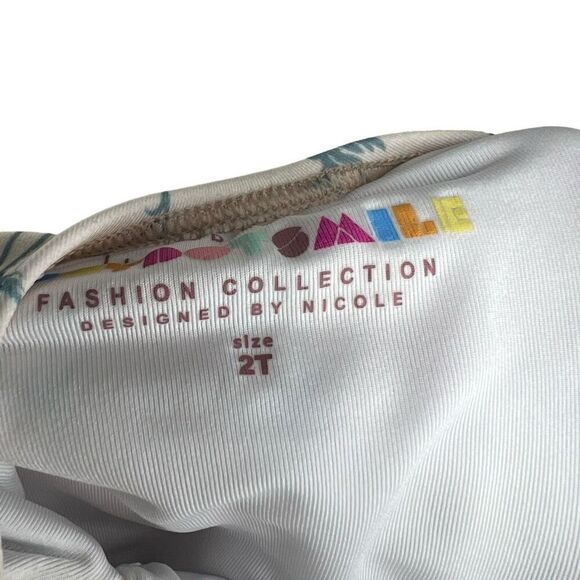 NEW Dot Dot Smile Rainbow Two Piece Swim Set 2T - Picture 5 of 5